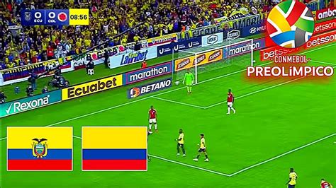 ecuador sub 23 vs colombia sub 23